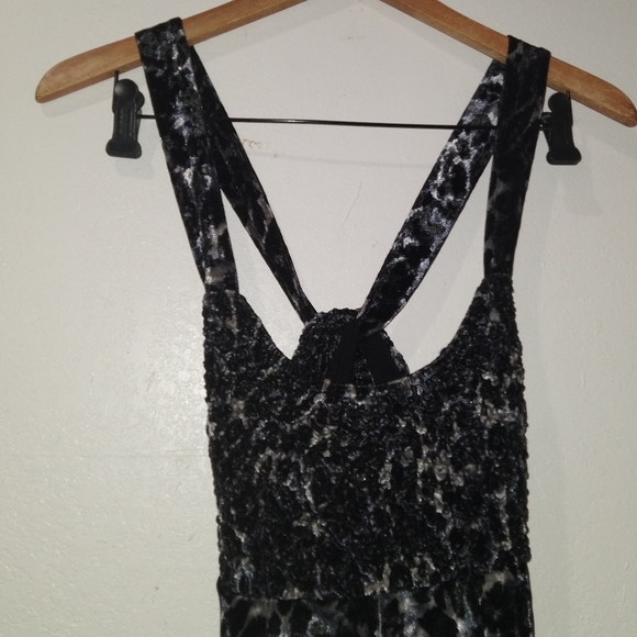 FREE PEOPLE Virgo Moon Velvet Mini Dress - Picture 9 of 10